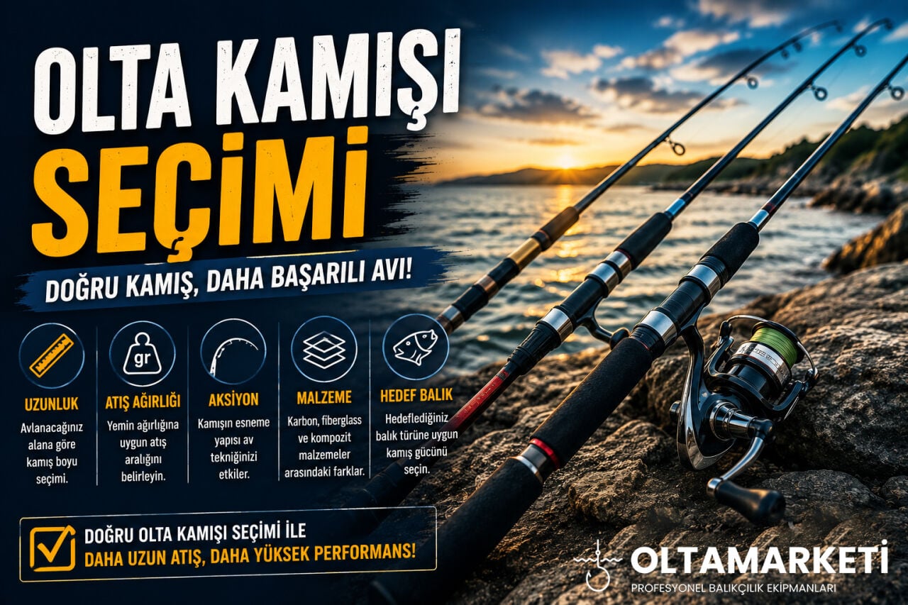 Olta Kamışı Seçimi Rehberi: En Doğru Olta Kamışı Nasıl Seçilir?