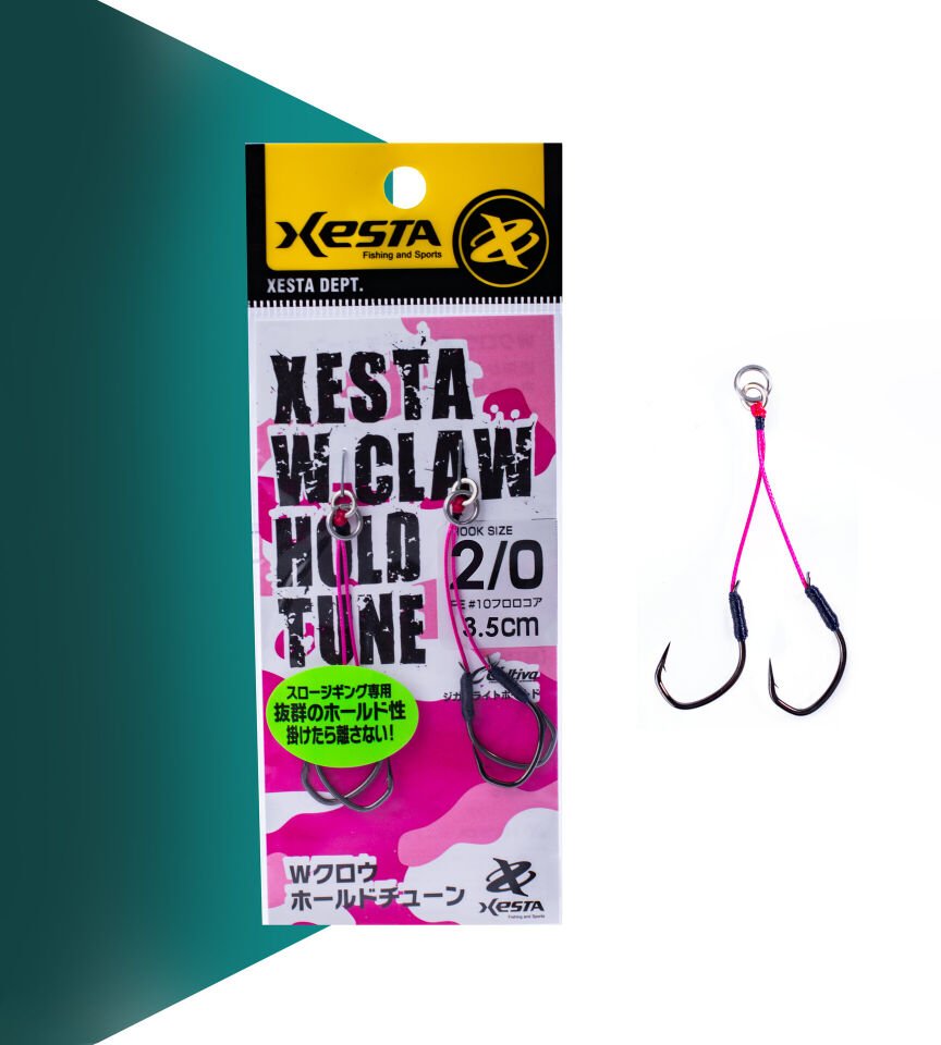 XESTA W CLAW HOLD TUNE ASSIST IĞNE DOUBLE 3.5 CM #2/0 2P