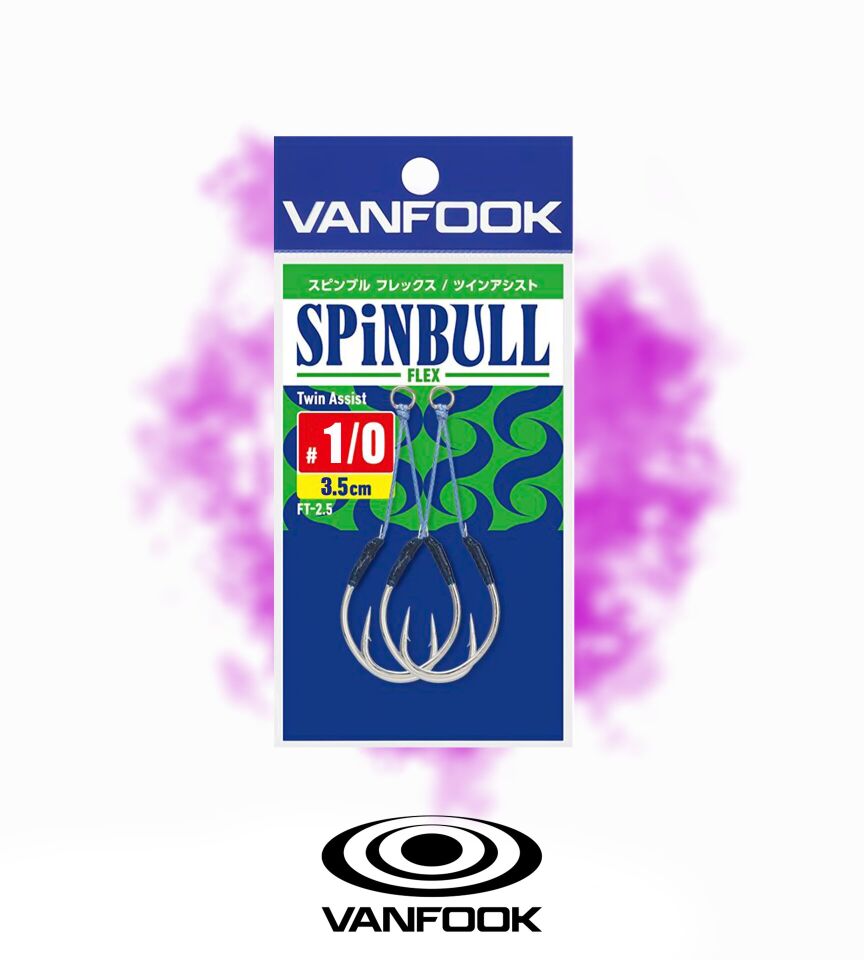 VANFOOK FT-3.5 SPINBULL FLEX ASIS 3.5 CM 2P #1/0