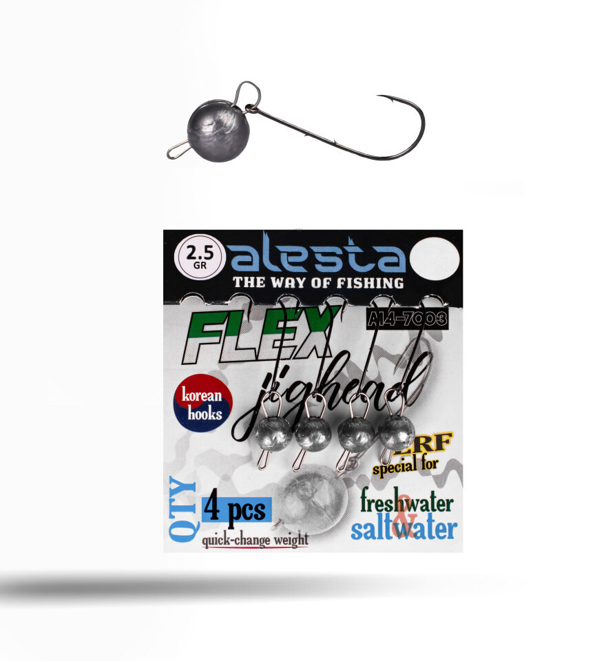 FLEX JIGHEAD HAM 4P 2.5G