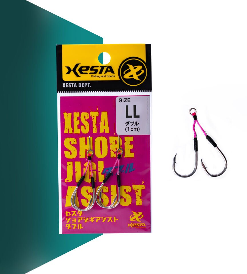 XESTA SHORE JIGGING ASSIST DOUBLE LL #17 2P