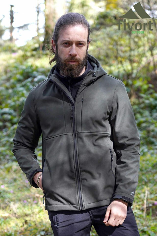 FLAM2 SOFTSHELL MONT HAKİ #M