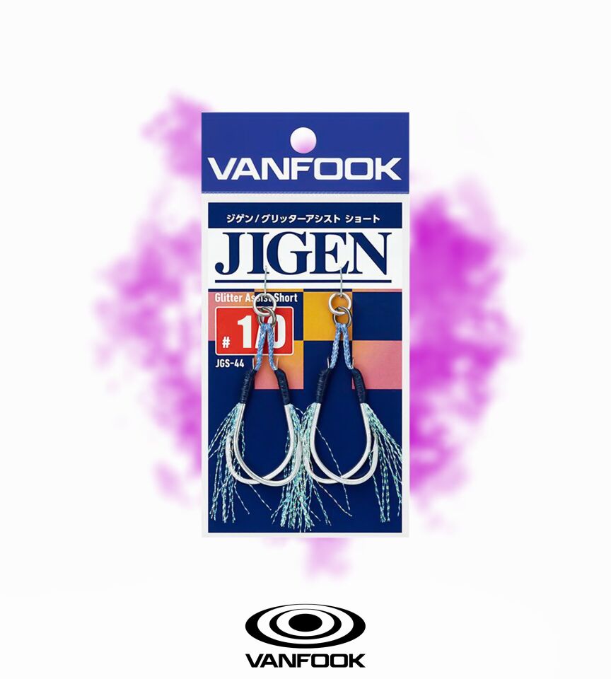 VANFOOK JGS-44 JIGEN GLITTER SHORT ASIS 2P #1/0