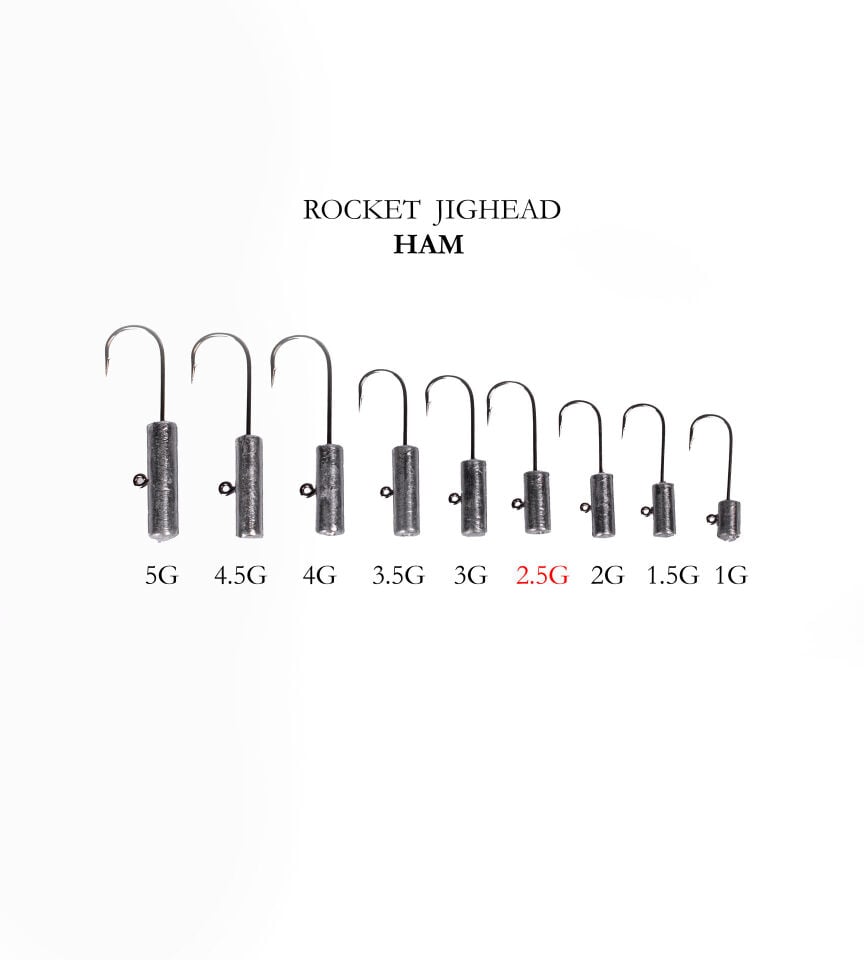ROCKET JIGHEAD HAM 4P 2.5G