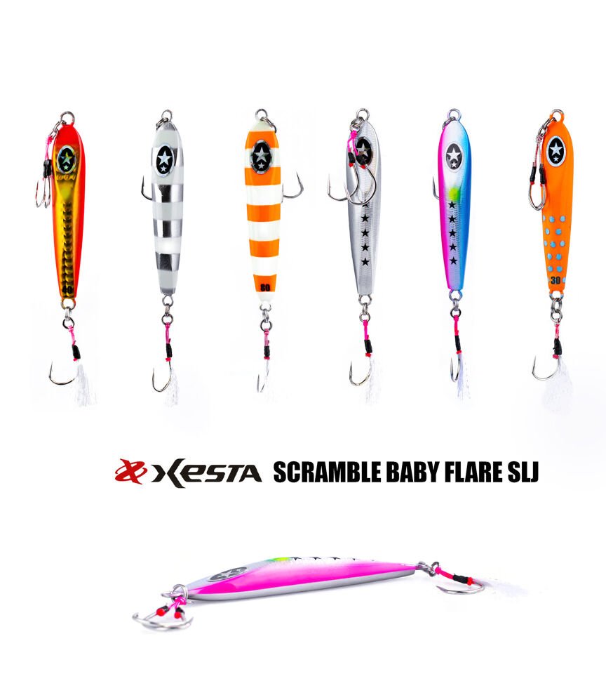 XESTA SCRAMBLE BABY FLARE SLJ 30G JIG KBPIW