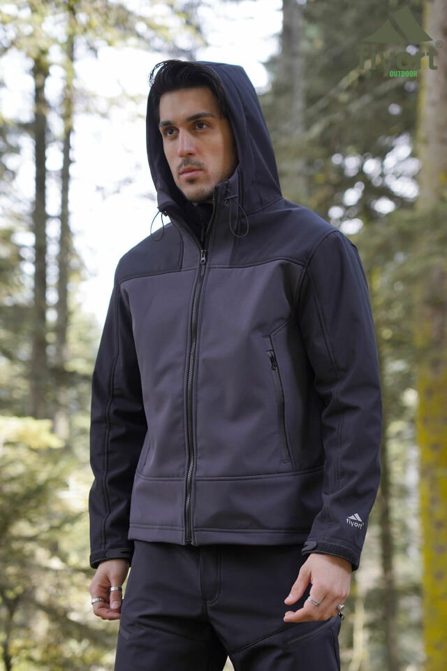 SOLBERG SOFTSHELL MONT GRİ #L