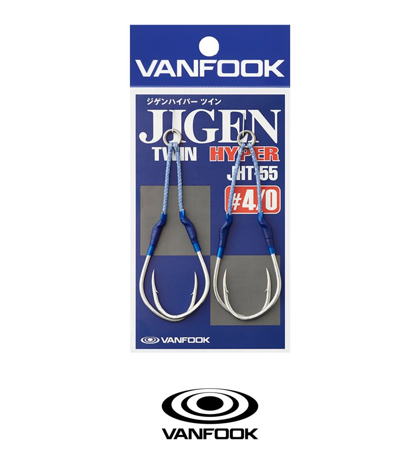 VANFOOK JHT-55 JIGEN HYPER TWIN ASSIST 2P #4/0