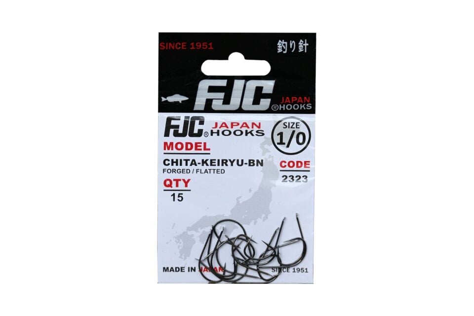 FJC2323 CHINTA KEIRYU  BLACK NIKEL