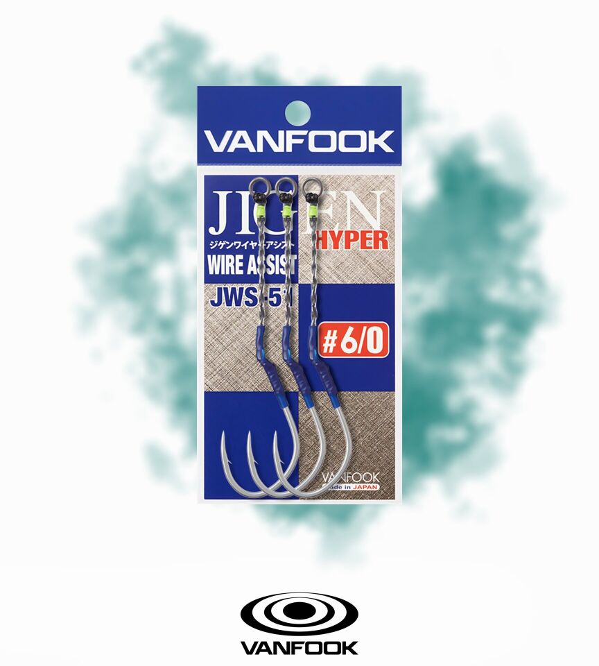 VANFOOK JWS-51 JIGEN HYPER LONG ASSIST 2P #6/0