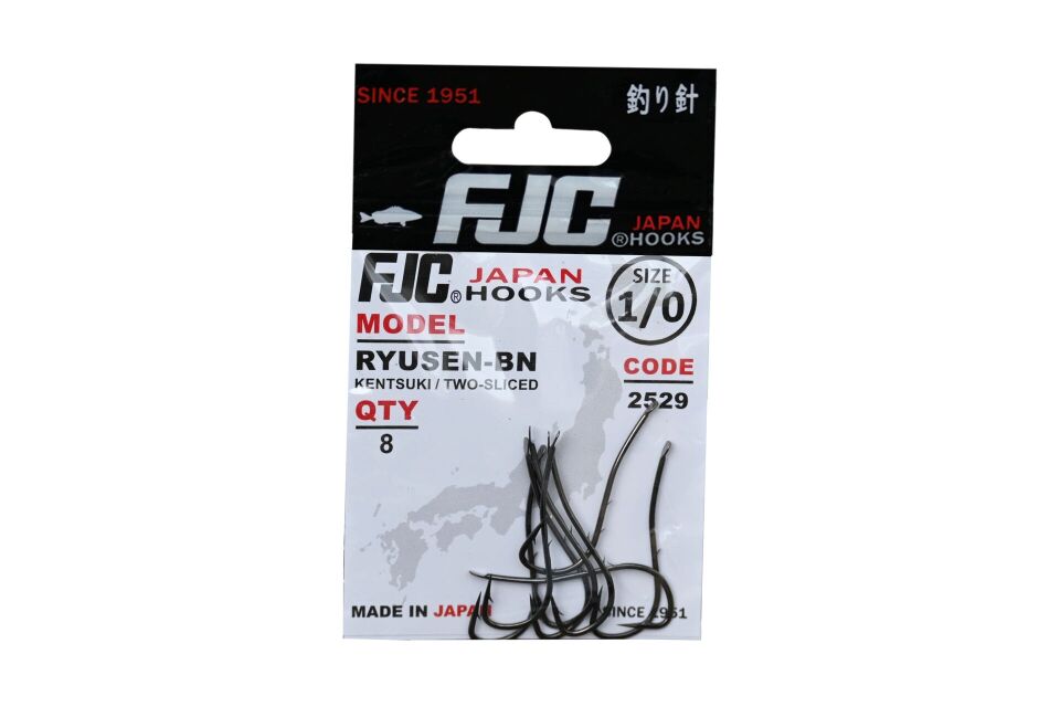 FJC2529 RYUSEN TWO SLICED BLACK NIKEL
