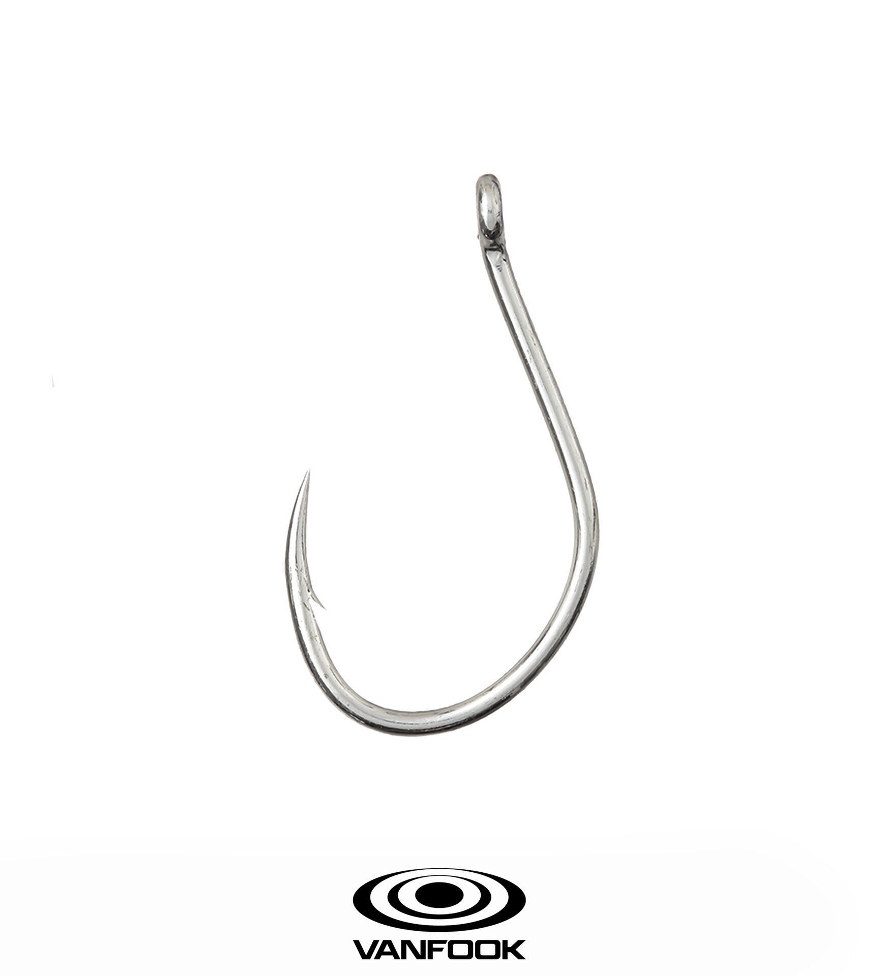 VANFOOK JH-40 JIGEN GRIPPY SILVER 5P #6/0