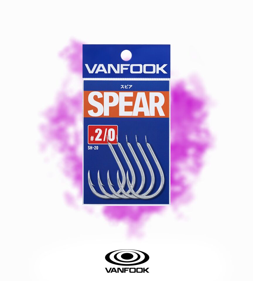 VANFOOK SH-20 SPEAR SILVER 10P #2/0