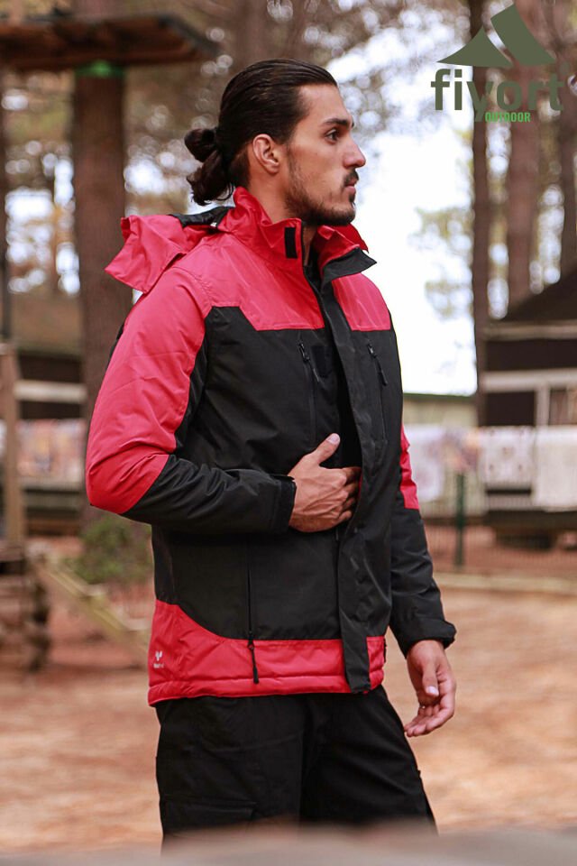 NAROY KAPİTONE MONT KIRMIZI #3XL