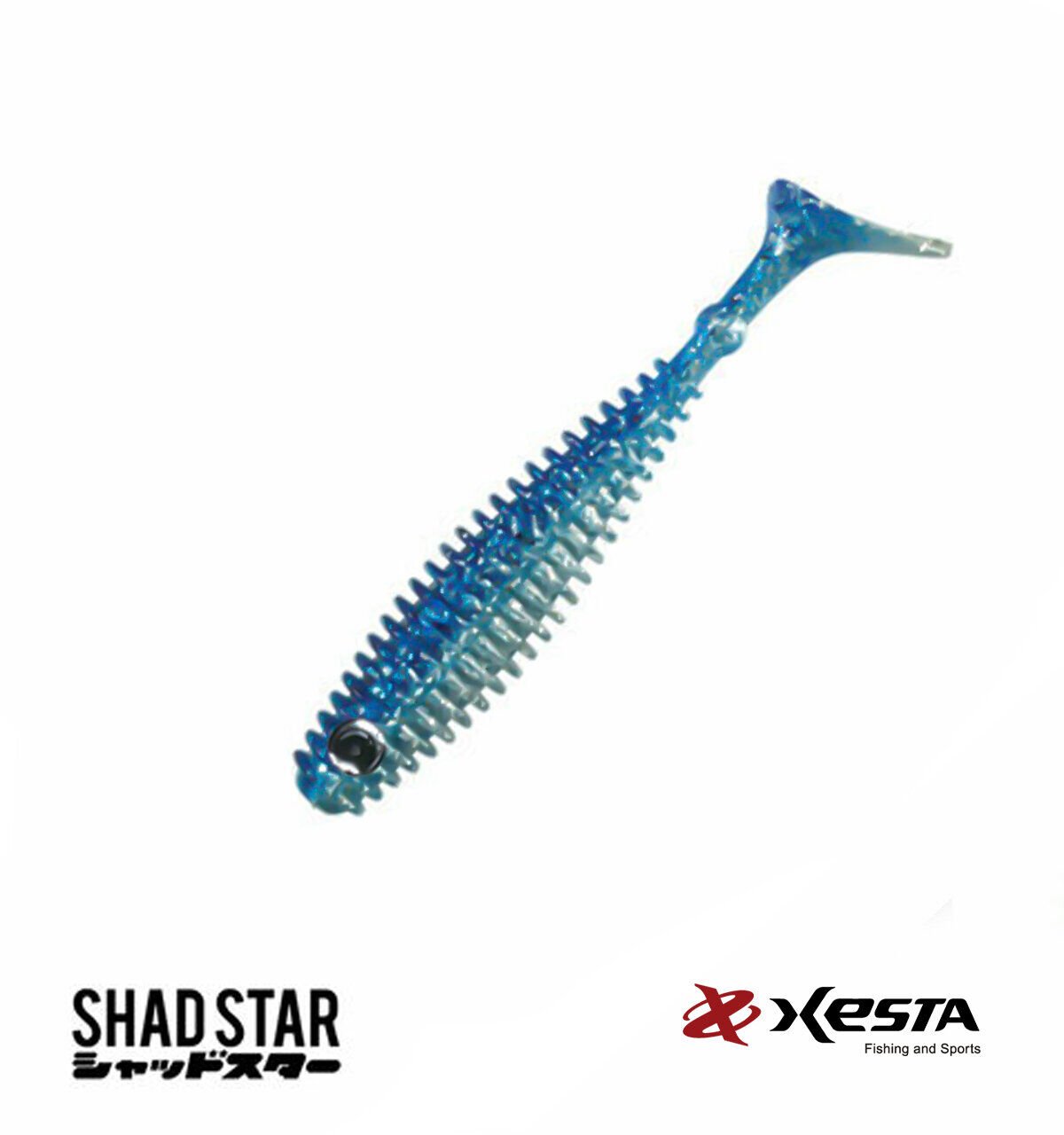 XESTA SHAD STAR SİLİKON 4.5'' 12CM KBIW 5P