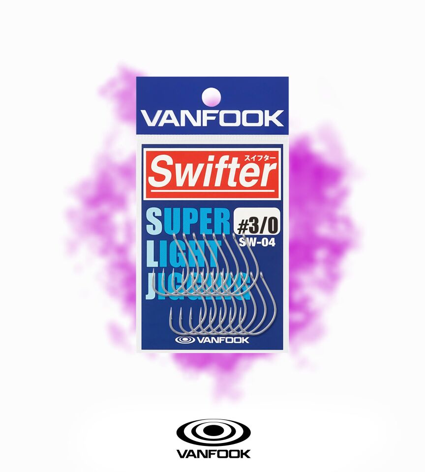 VANFOOK SW-04 SWIFTER SILVER 10P #3/0