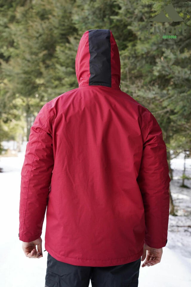 FLOYEN YAĞMURLUK BORDO #3XL