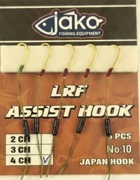 Jako LRF Assist Hırsız İğne 4 CM | No:10 (5 Adet)