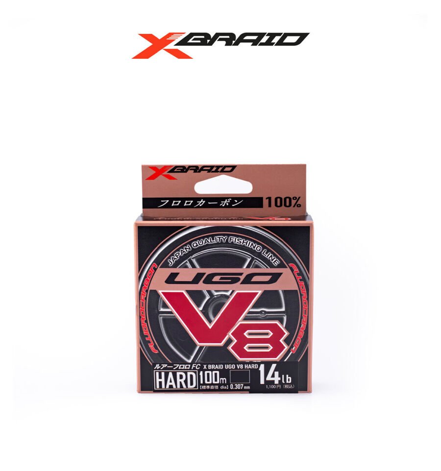 YGK X061 F-UGO V8 HARD FC 100M 3.63KG 0.235