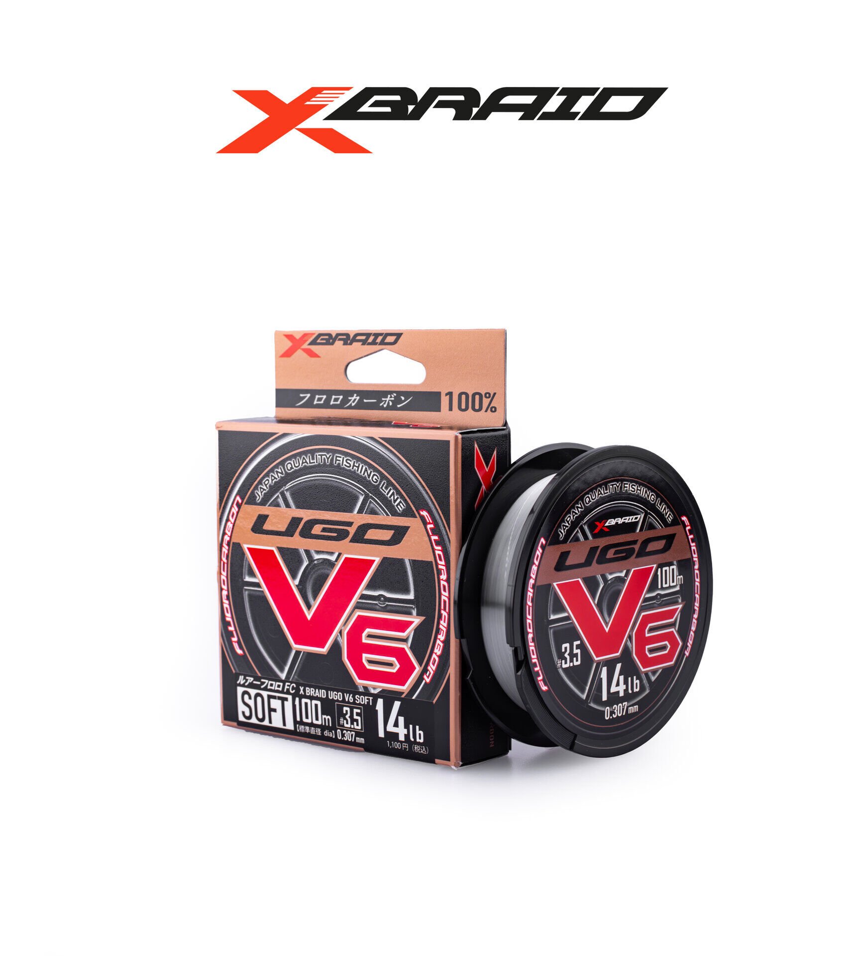 YGK X060 F-UGO V6 SOFT FC 100M 6.35KG 0.307