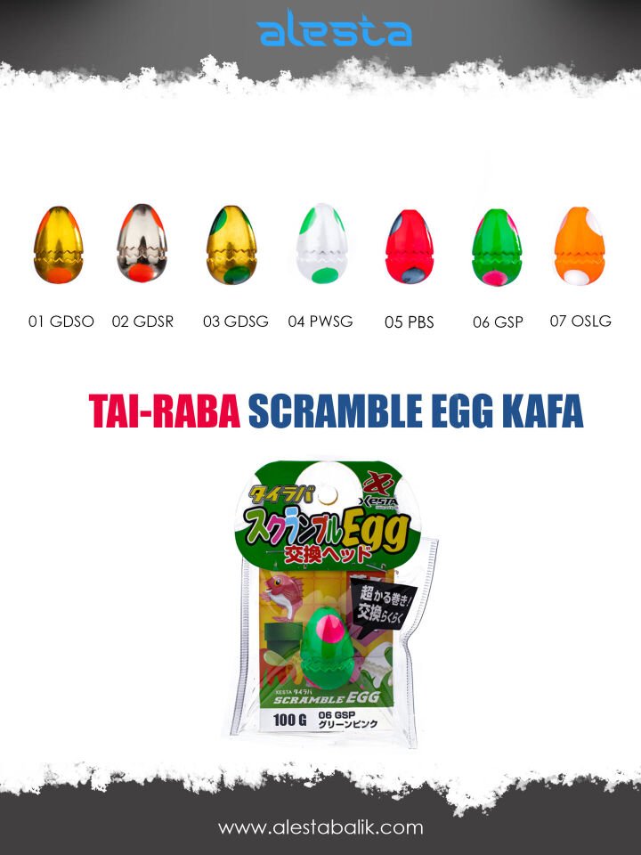 XESTA TAI-RABA SCRAMBLE EGG KAFA 100G GDSR