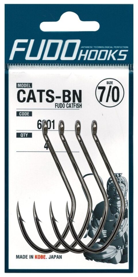 Fudo 6901 Catfish Black Nikel