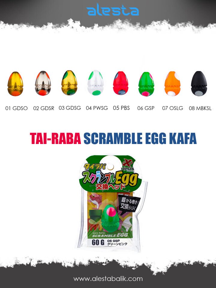 XESTA TAI-RABA SCRAMBLE EGG KAFA 60G OSLG