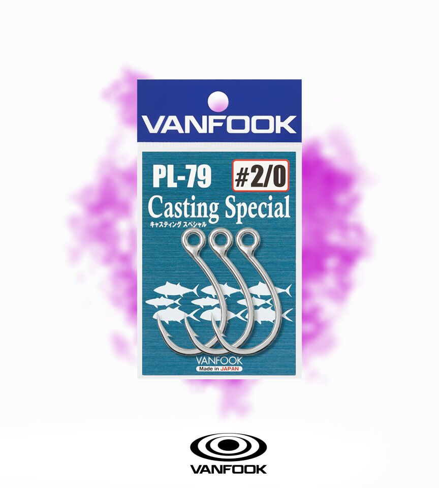 VANFOOK PL-79 CASTING SPECIAL SILVER 6P #2/0