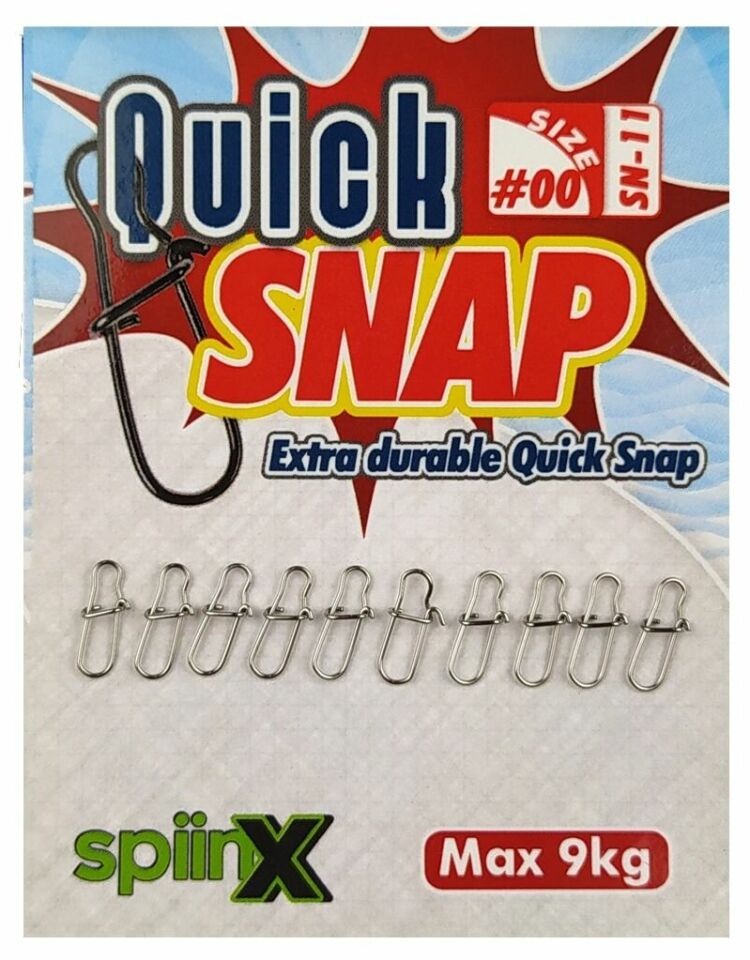 SPIINX QUICK SNAP KLIPS #000 NK 4KG 10P