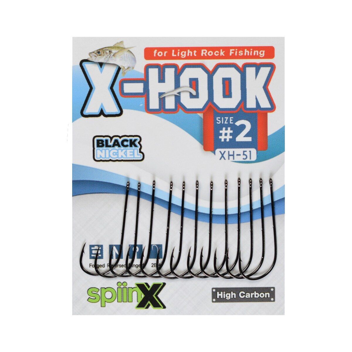 SPIINX X-HOOK İĞNE #2 BN 10P