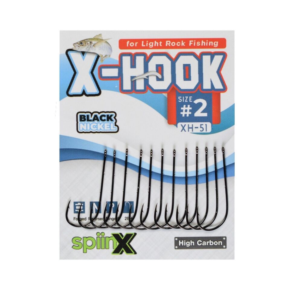 SPIINX X-HOOK İĞNE #2 BN 10P