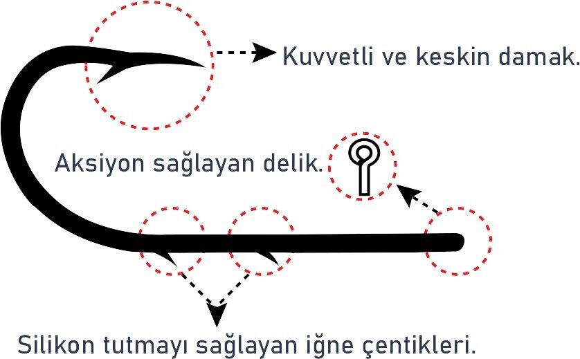 SPIINX BAIT HOOK İĞNE #10 BN 12P