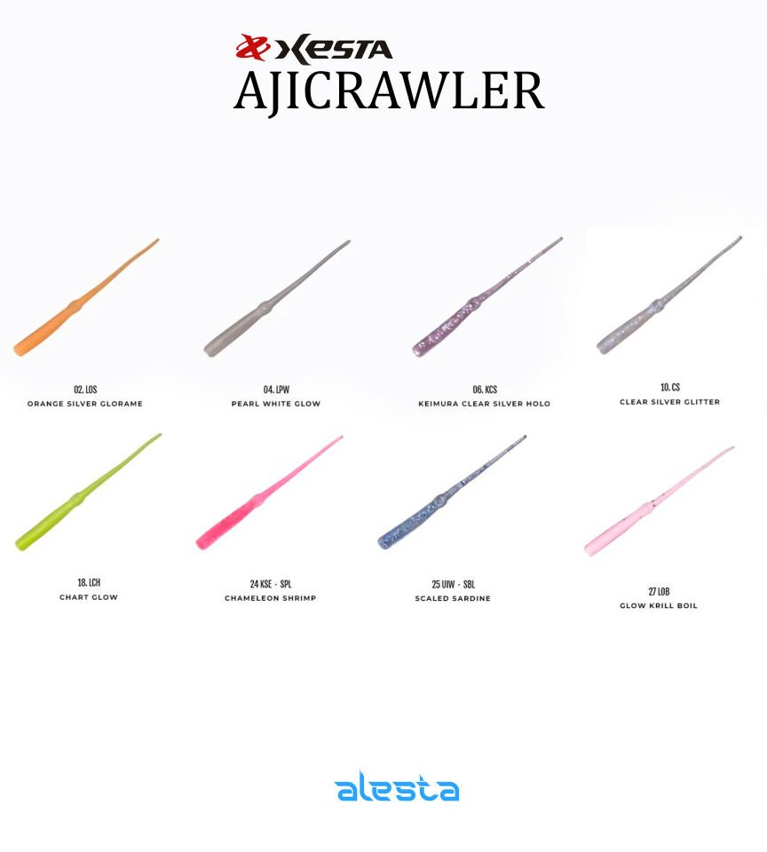 XESTA AJICRAWLER LRF YEM 2.0” 5 CM KSE-SPL 7P