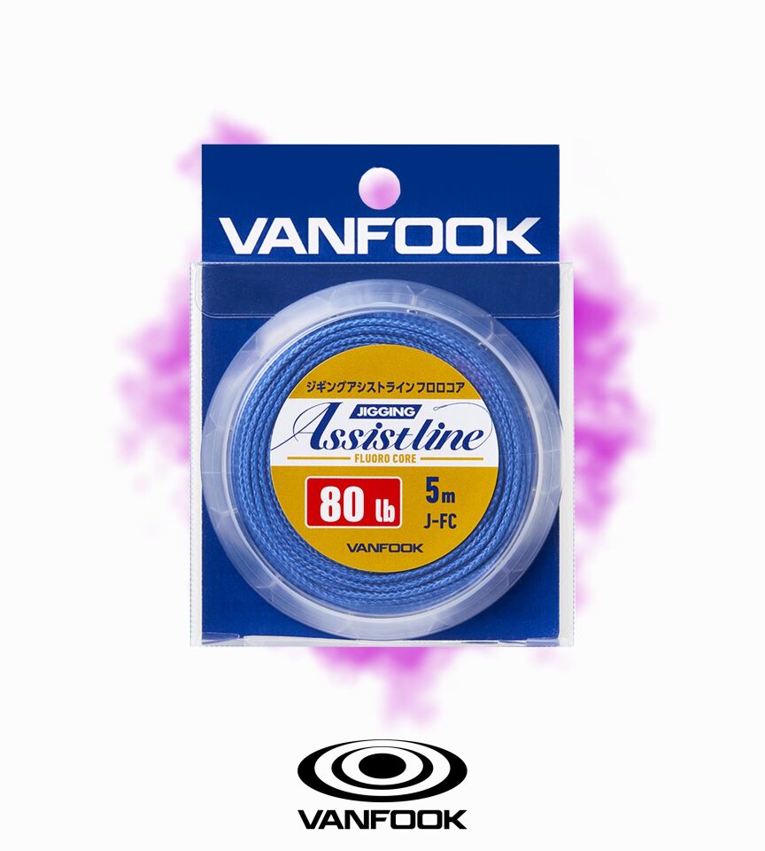 VANFOOK J-FC JIGGING ASIS LINE FC MAVİ 80LB 5M #12
