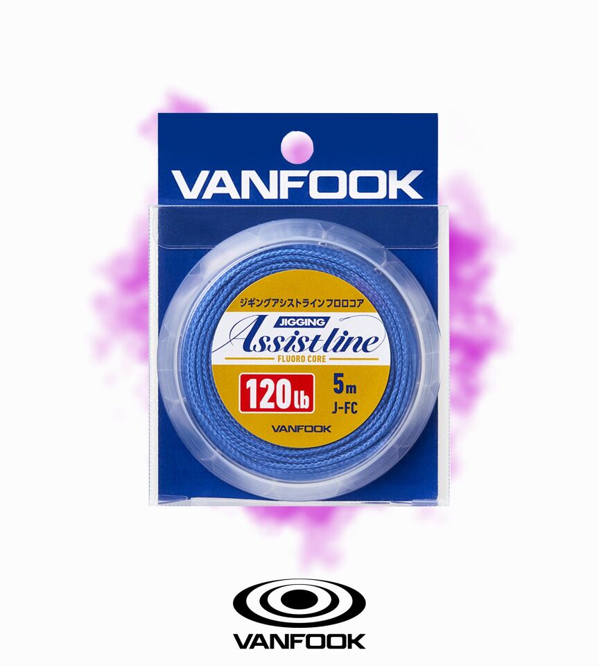 VANFOOK J-FC JIGGING ASIS LINE FC MAVİ 120LB 5M #16