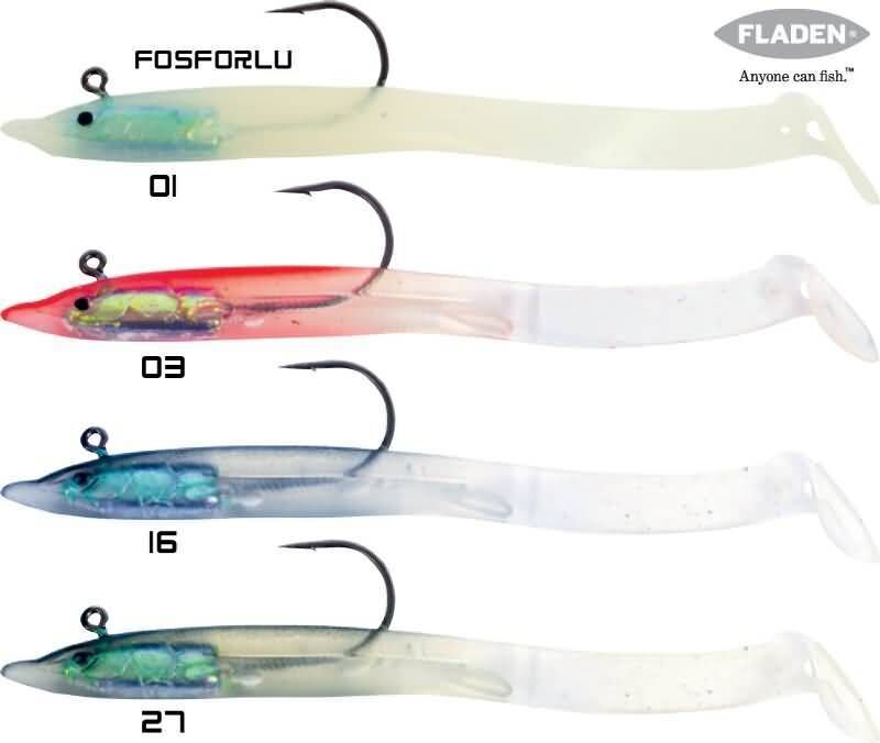 Fladen Portland Eel 10G 10 cm Zokali Silikon Yem 3P