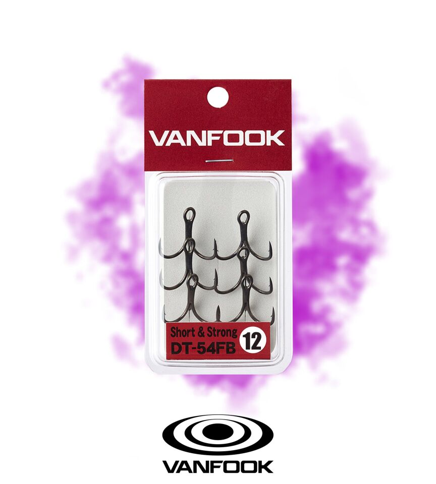 VANFOOK DT-54FB SHORT TREBLE M FS BK 6P #12
