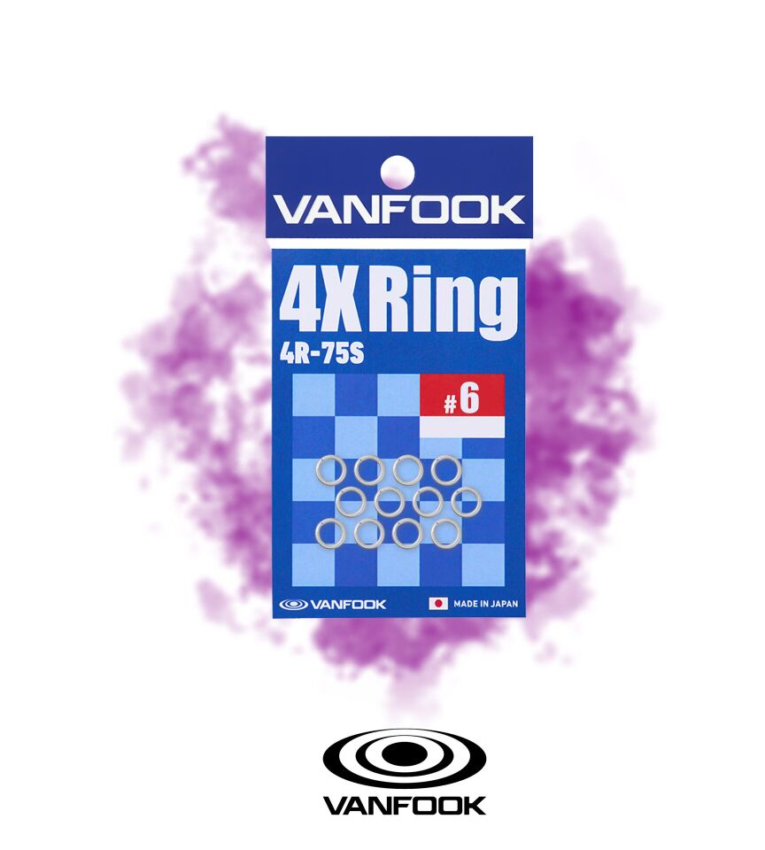 VANFOOK 4R-75S 4X HALKA SILVER 7P #6