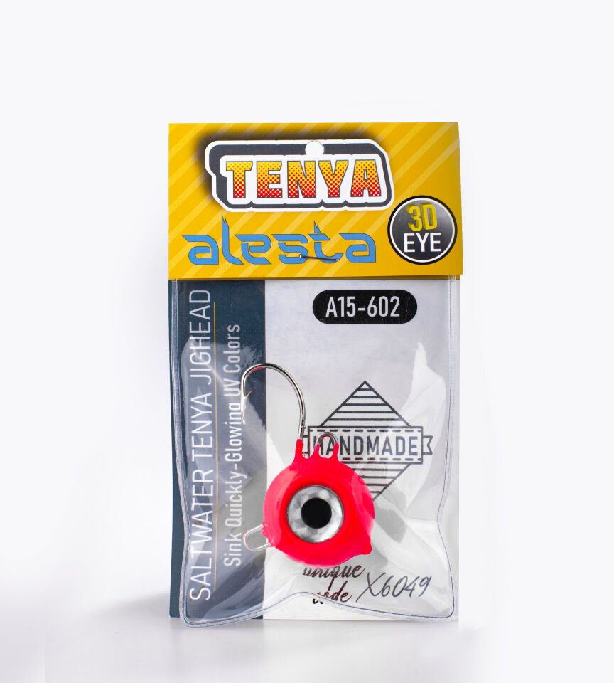 TENYA JIGHEAD 80G X6049 PEMBE GLOW