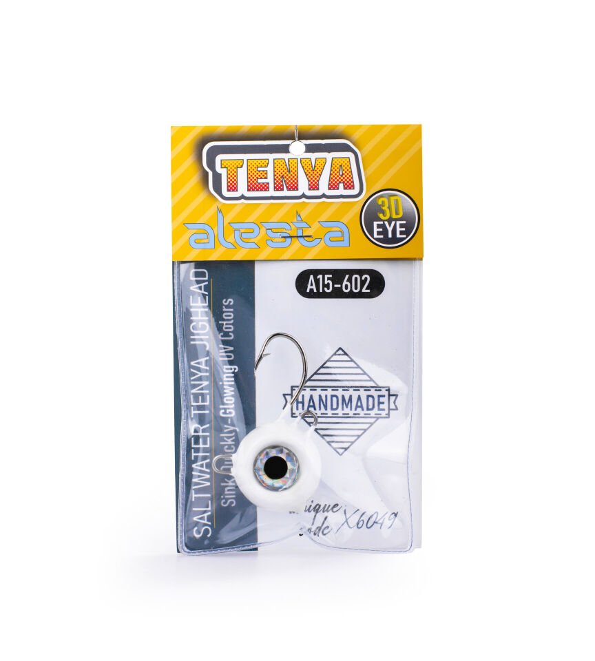 TENYA JIGHEAD 100G X6049 BEYAZ GLOW