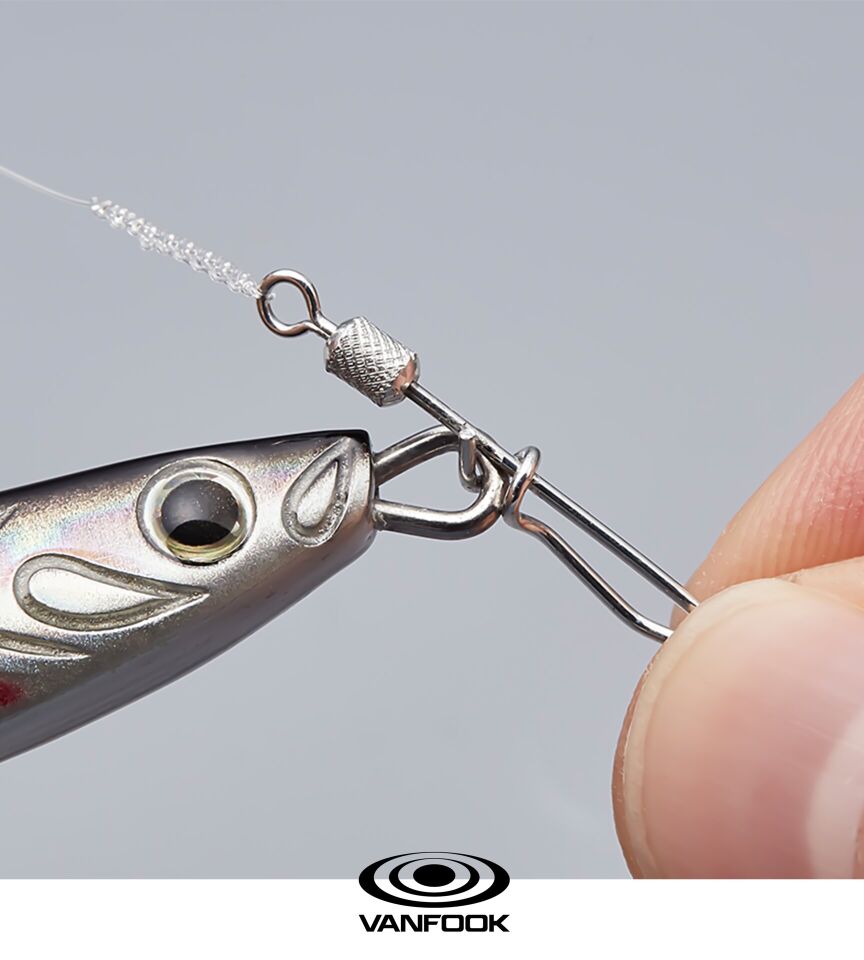 VANFOOK RS-10 ROLLING SNAP SILVER 4P #6