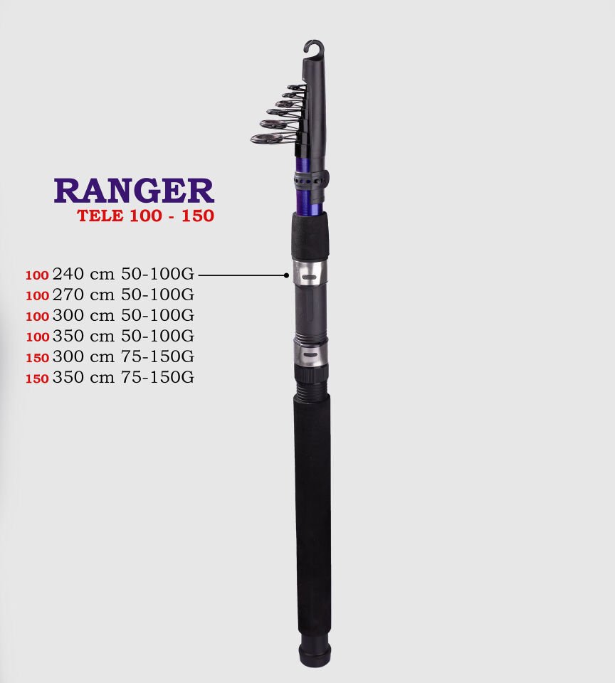 RANGER 100 TELE 240 CM 50-100G