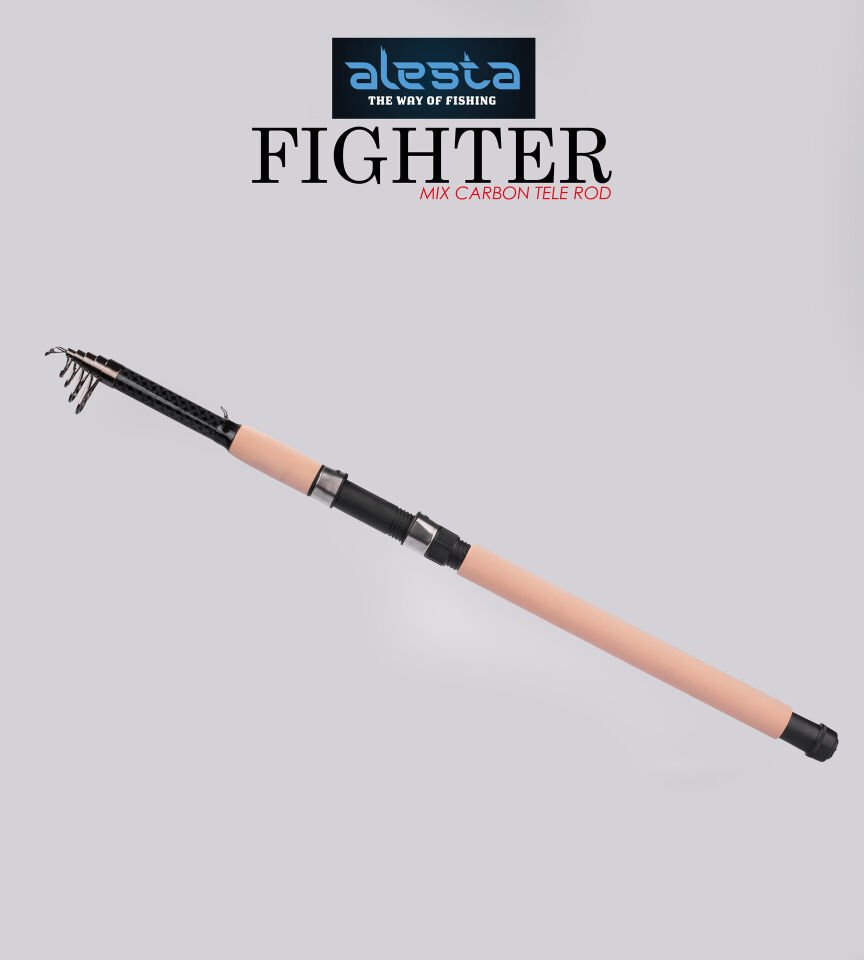 FIGHTER 100 X5000 TELE 210 CM 50-100G MIX KARBON