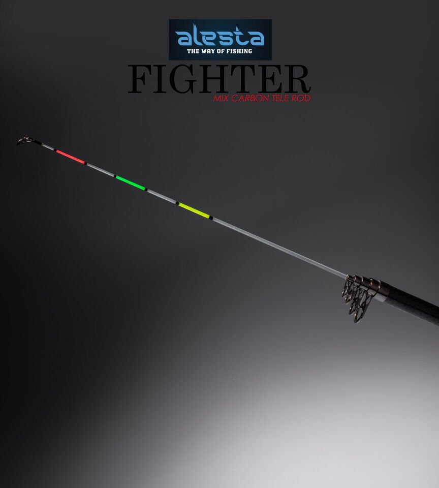 FIGHTER 100 X5000 TELE 270 CM 50-100G MIX KARBON