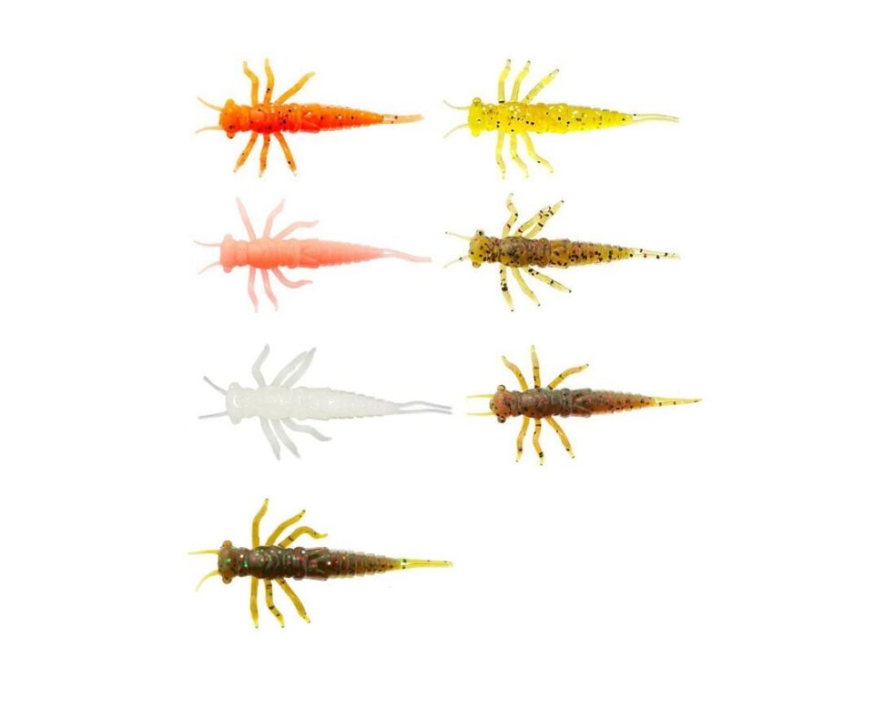 Lucky John Nayada 2'' (5 cm) 9p Silikon Yem