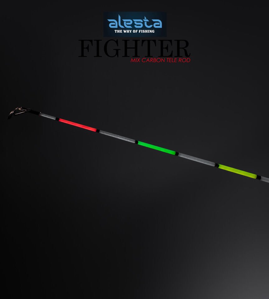 FIGHTER 100 X5000 TELE 350 CM 50-100G MIX KARBON