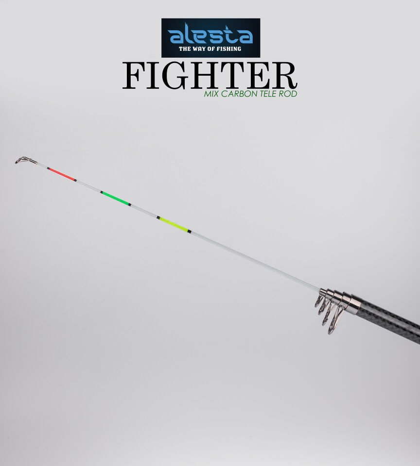 FIGHTER 100 X5000 TELE 350 CM 50-100G MIX KARBON