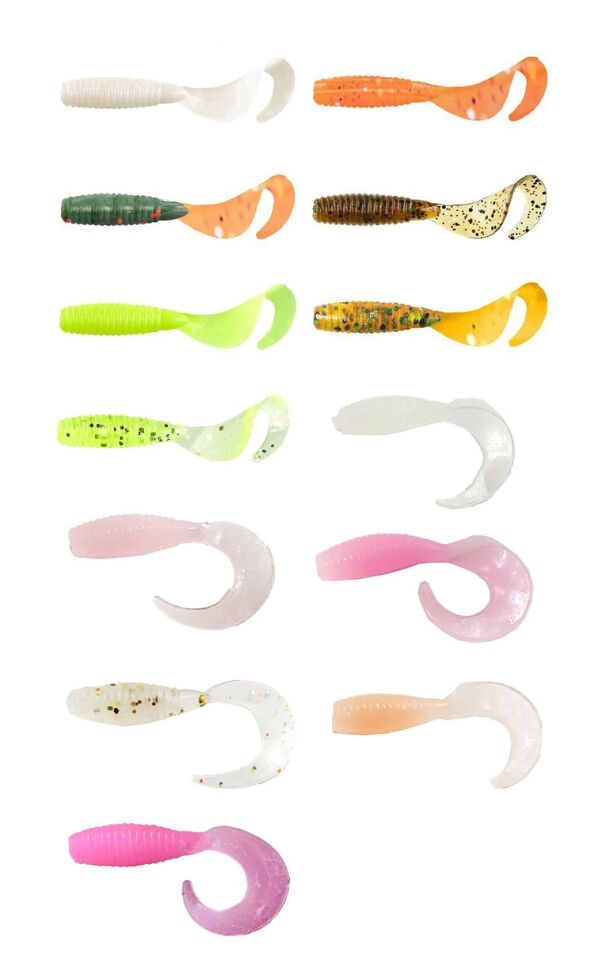 Lucky John Micro Grub 1'' (2.5 cm) Silikon Yem 15P