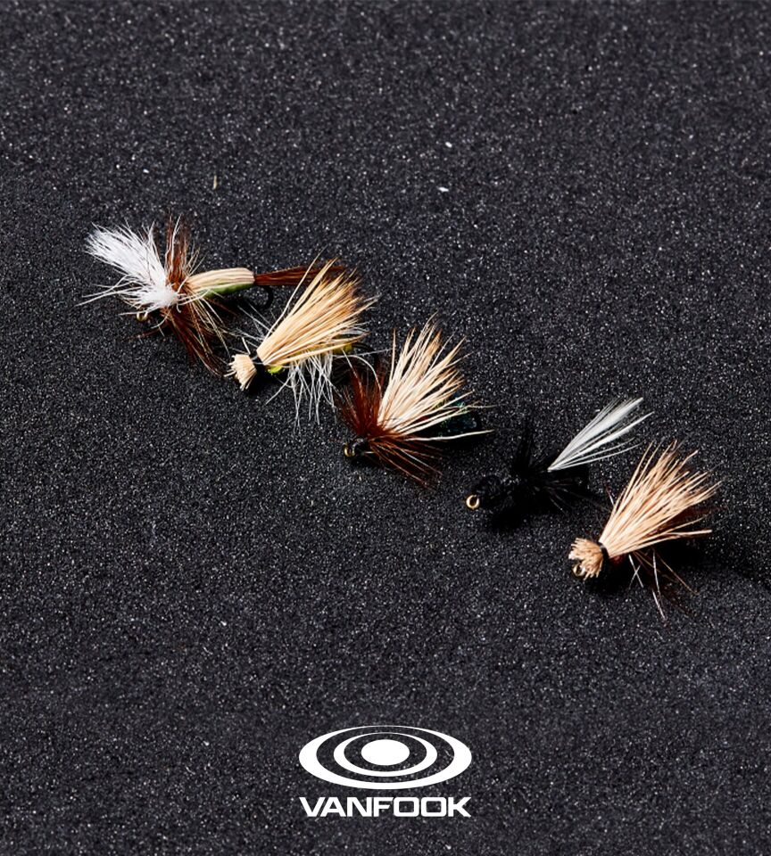 VANFOOK VTF-003 TENKARA FLY DRY 5P #12
