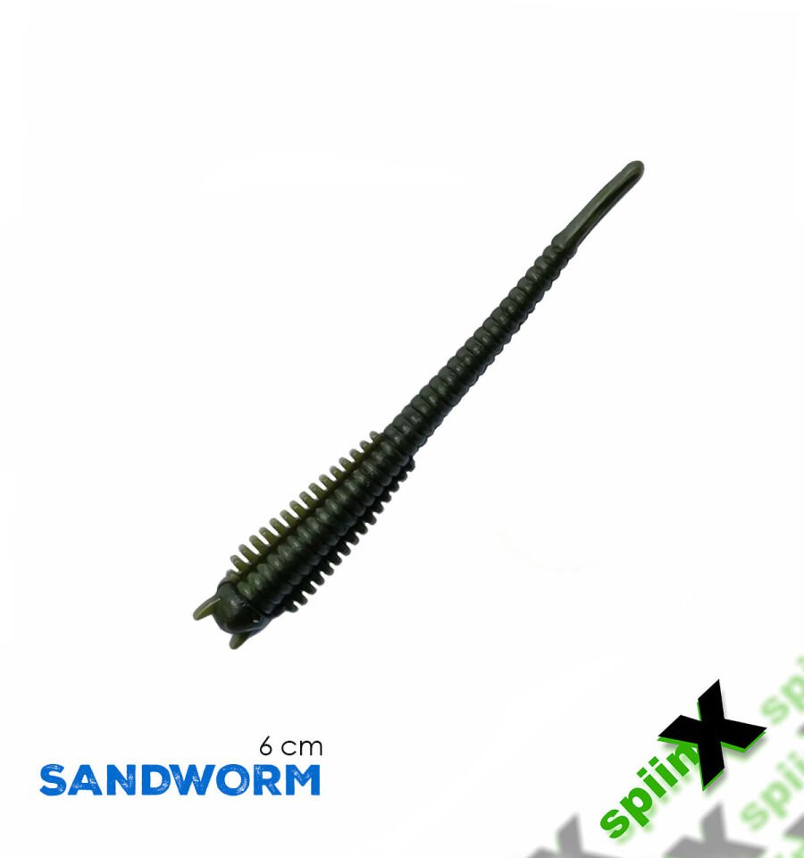 SPIINX SANDWORM SİLİKON 6CM 18P ROCK OIL
