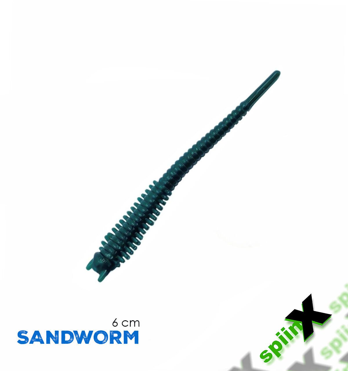 SPIINX SANDWORM SİLİKON 6CM 18P PEARL GREEN